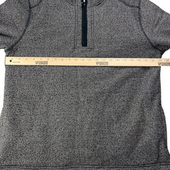 Orvis Fleece Lined Quarter Zip Pullover Medium Sweater Sweatshirt Cozy Warm - Picture 8 of 11